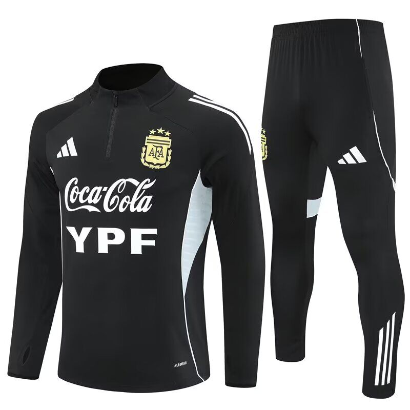 AAA Quality Argentina 25/26 Tracksuit - Black